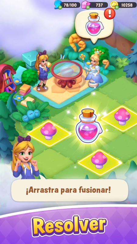 Alice's Dream ：Merge Games screenshot 2