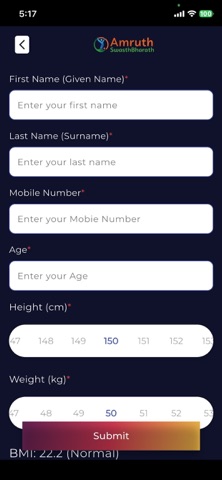 AmruthSwasthBharath iPhone screenshot 4