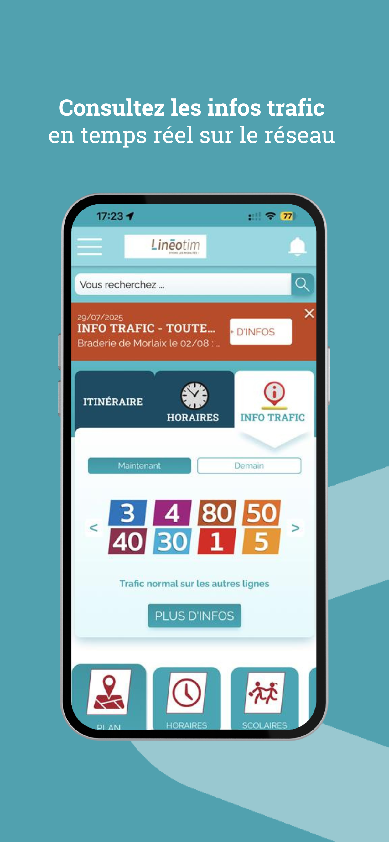Linéotim screenshot 3