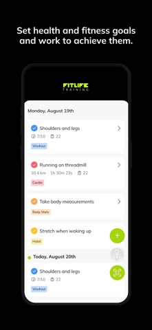 Fitlife Training App Screenshot 4 of 6