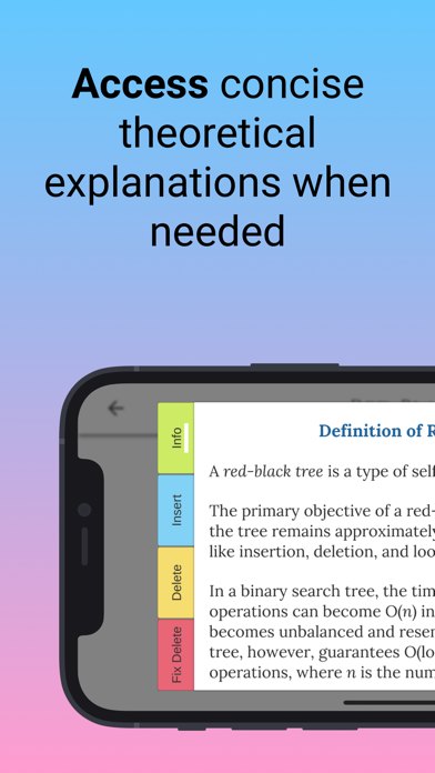 VisiGrab: Learn Algorithms iPhone screenshot 5 - Education app