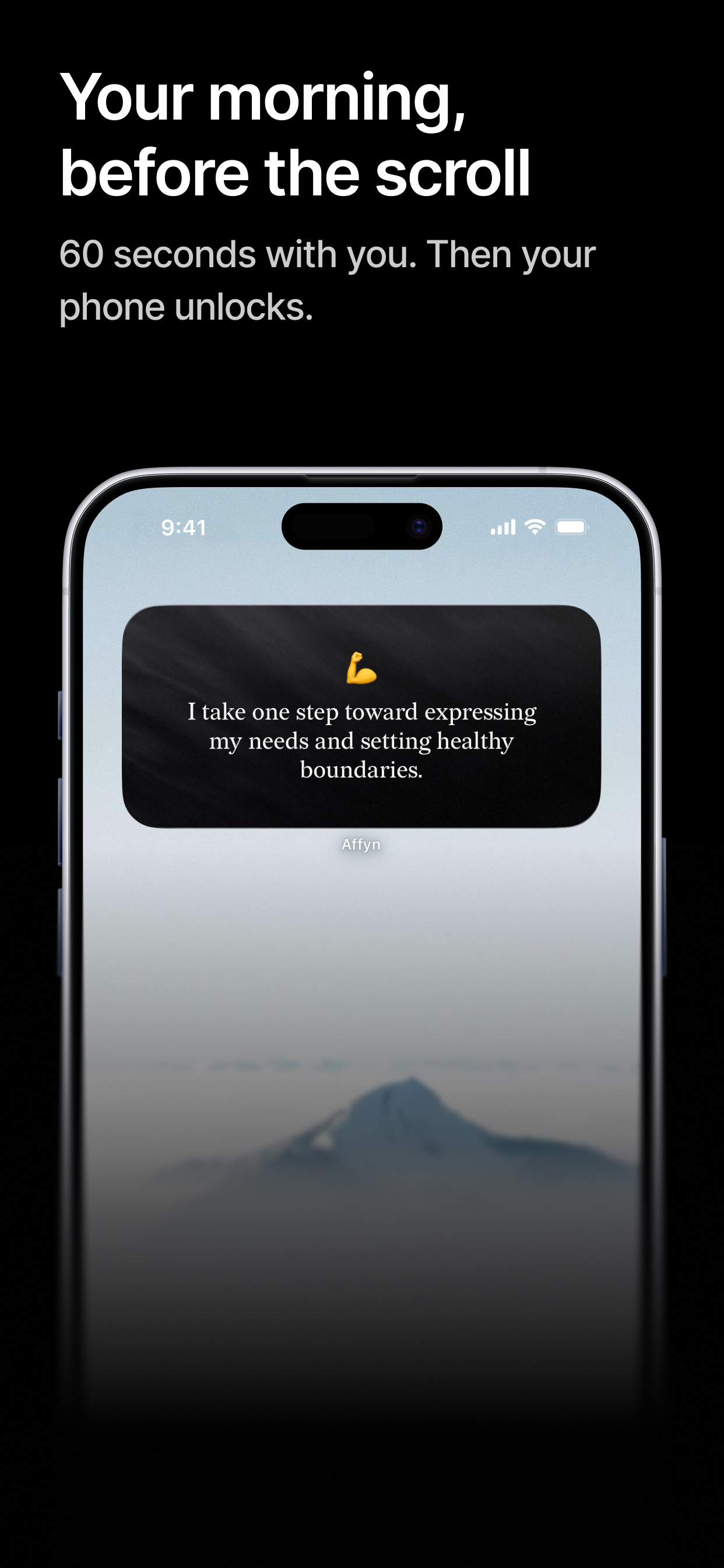 Affyn: Self-Talk & Focus