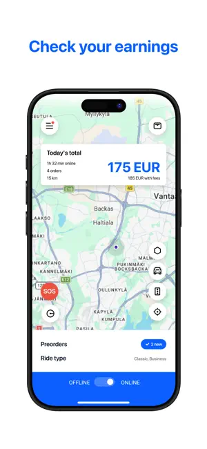 goBlue Driver screenshot 1