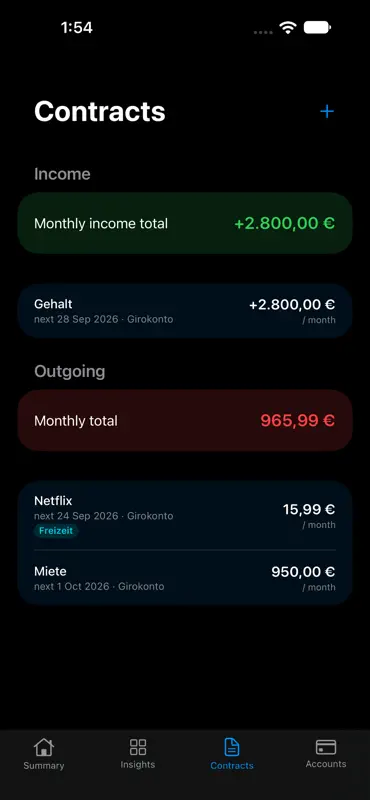 Finloop Money Tracker screenshot 3 of 4