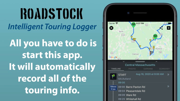ROADSTOCK | Touring GPS Logger