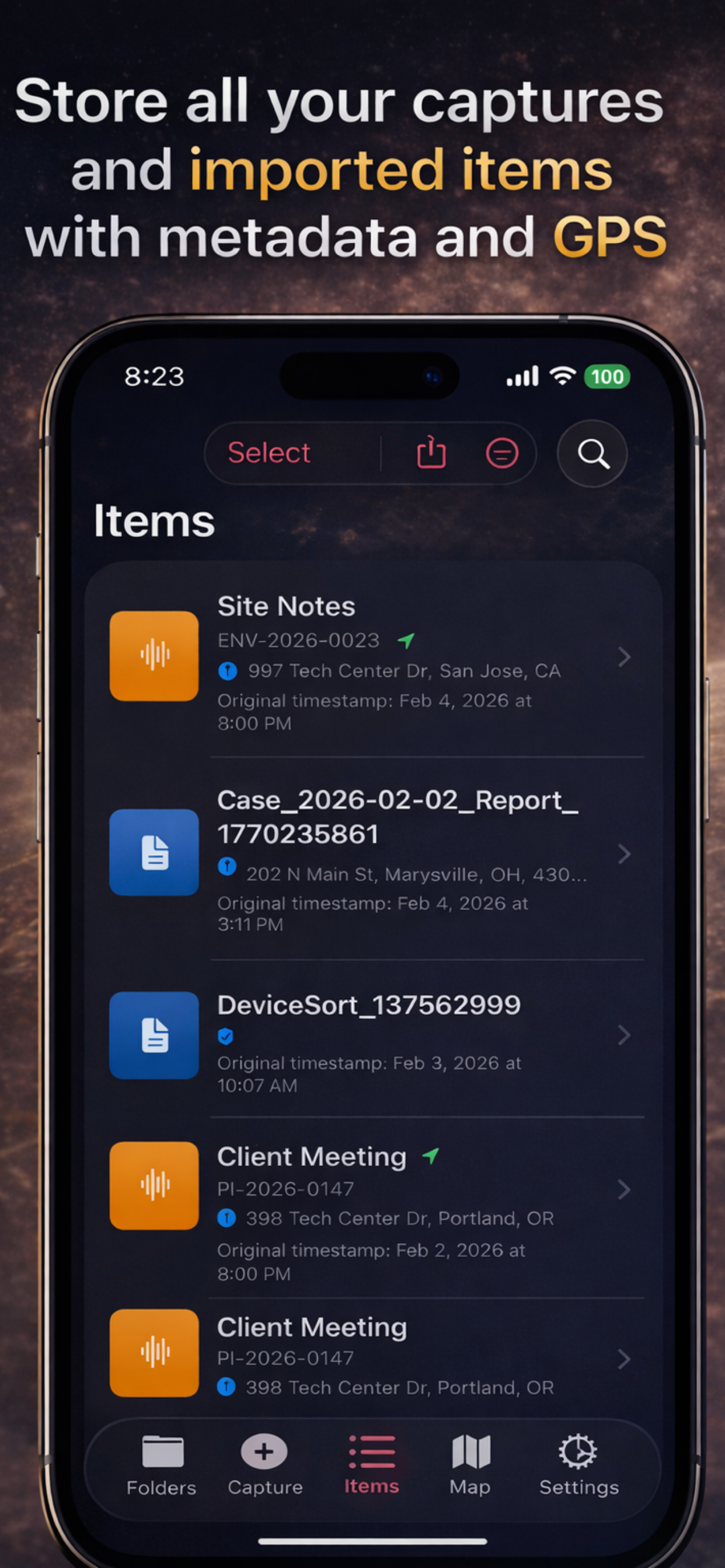FieldRecord screenshot 5
