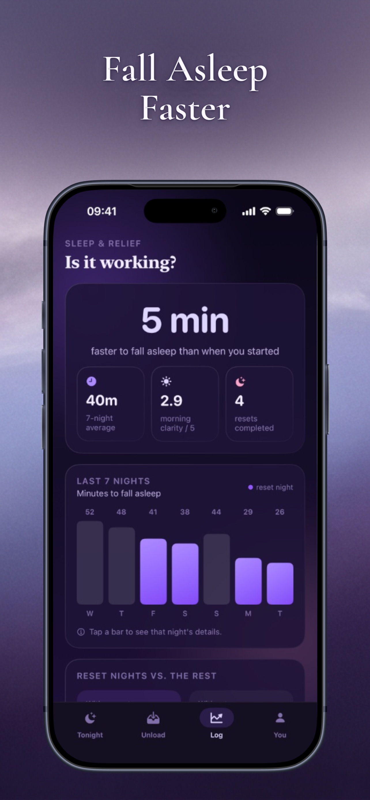 Screenshot 4 of Exhale: Nighttime Sleep Reset