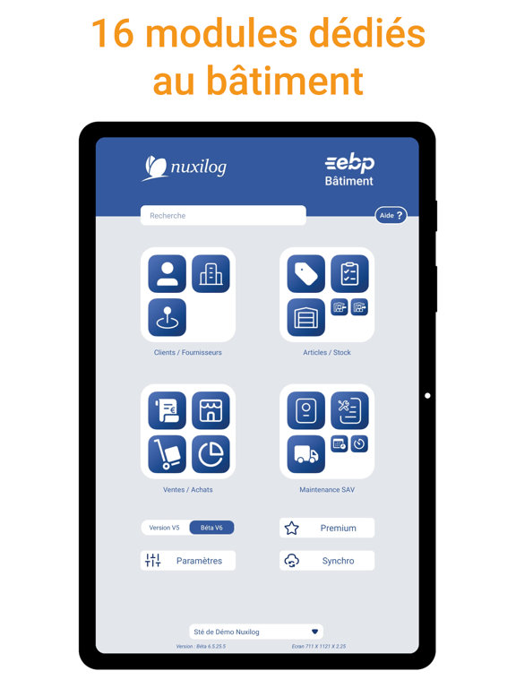 Screenshot #6 pour NuxiDev pour EBP Bâtiment