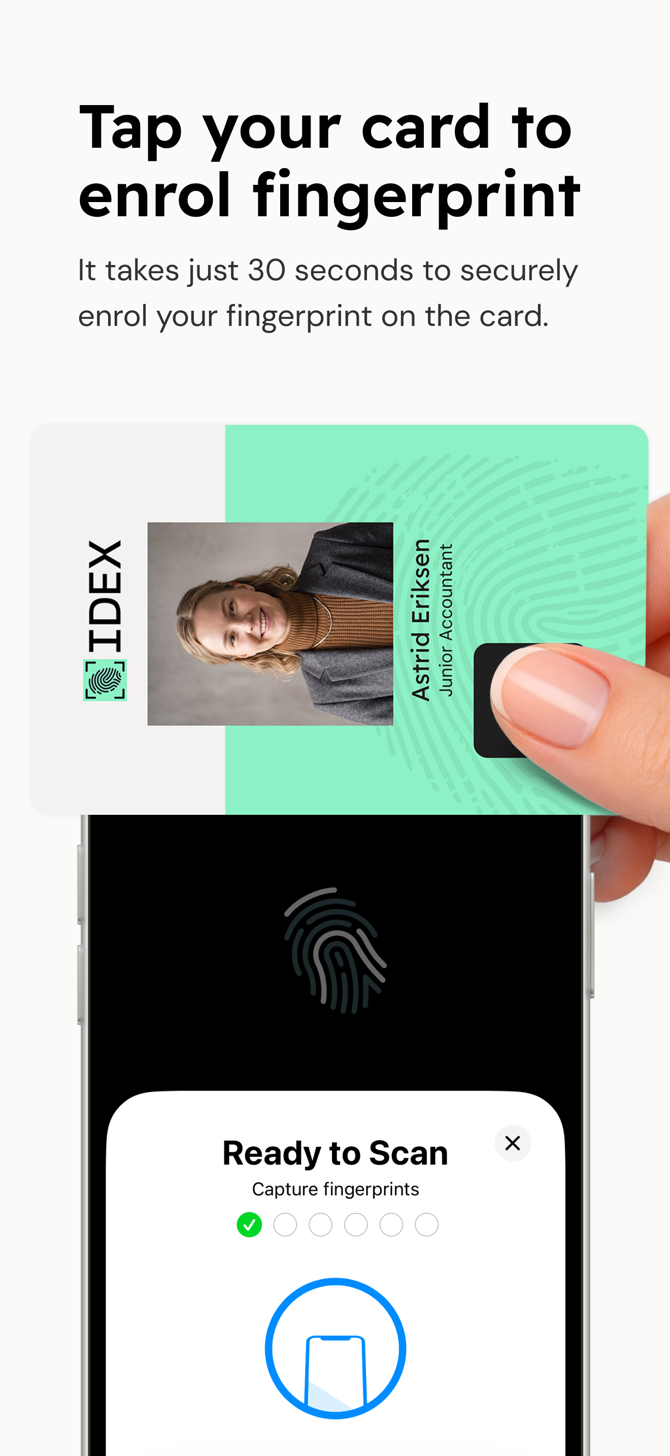 IDEX Card screenshot 2
