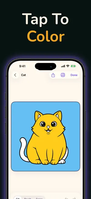DoodlePlot: Kids Coloring screenshot 2