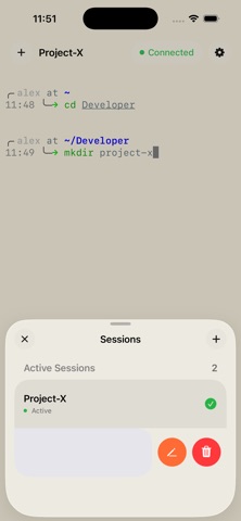 TermAway screenshot