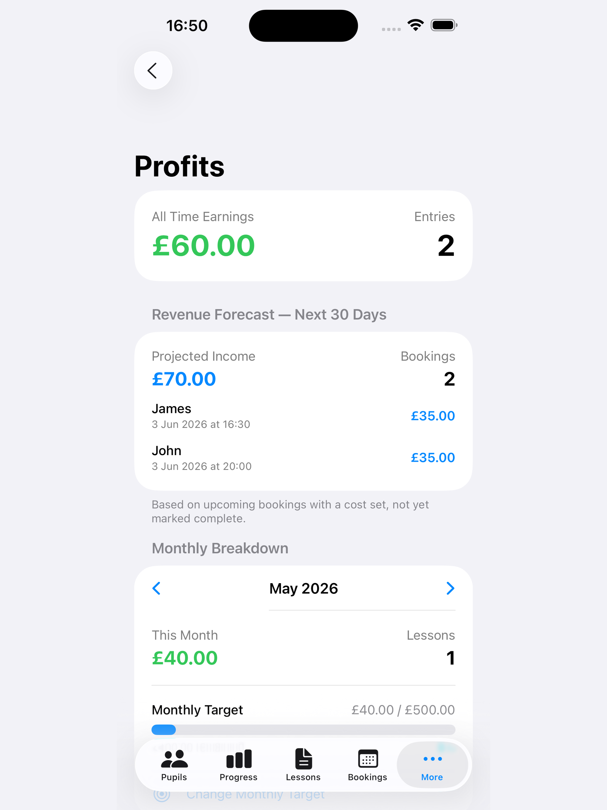 ADI Tracker:Driving Instructor screenshot 9