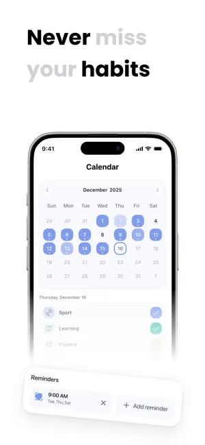 Habit Tracker - HabitIt screenshot 4