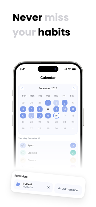 Habit Tracker - HabitIt Screenshot 4 of 5