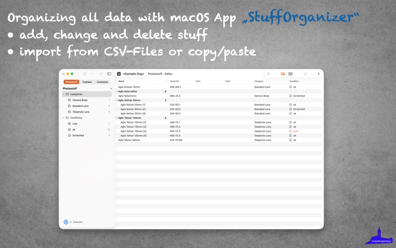Stuff Organizer screenshot