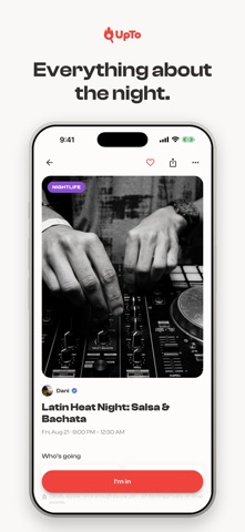 UpTo Events Screenshot 4 of 10