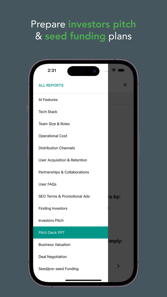 #9. Startup AI: Idea Validator (iOS) Podle: Ashish Kapoor
