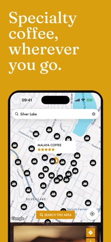 Artisan - Coffee Shop Finder iPhone screenshot