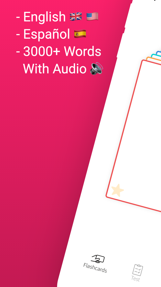 #1. Spanish flash cards - Learn (iOS) Podle: Burak Kose