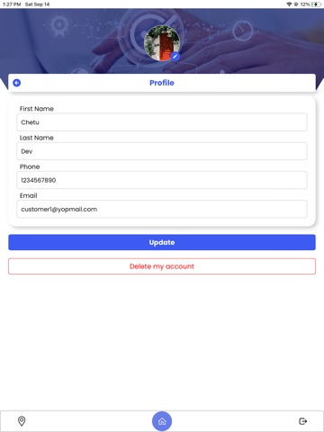 myMA iPad screenshot