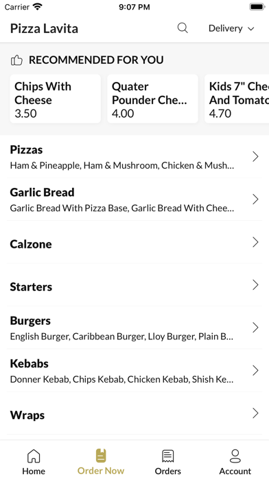 Pizza Lavita Fleetwood Screenshot