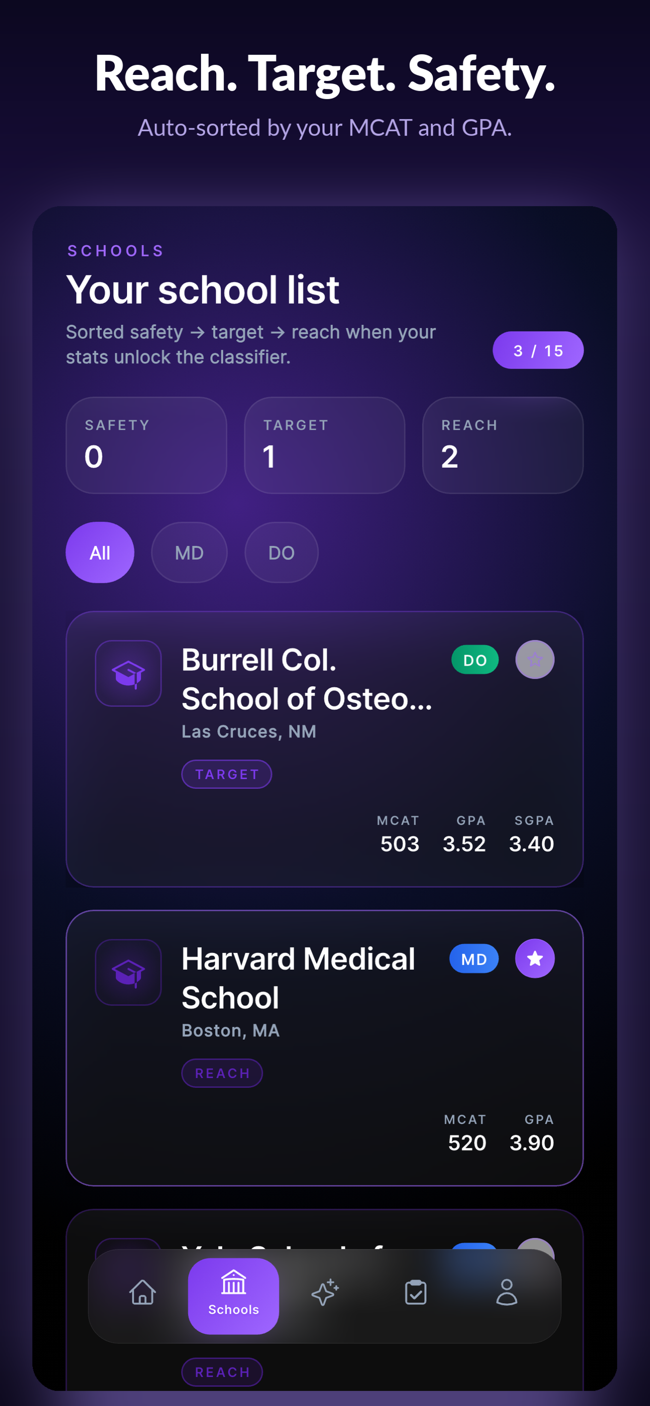 MedTrack – Pre-Med Tracker screenshot 3