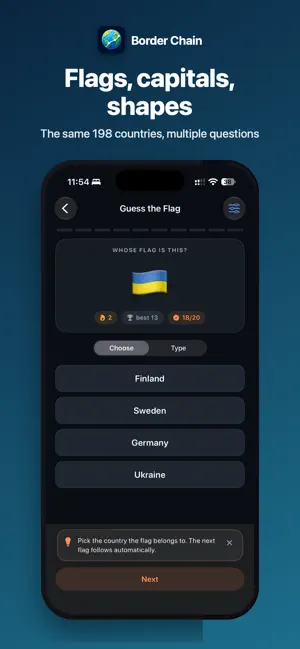 Geography games & Border Chain screenshot 3