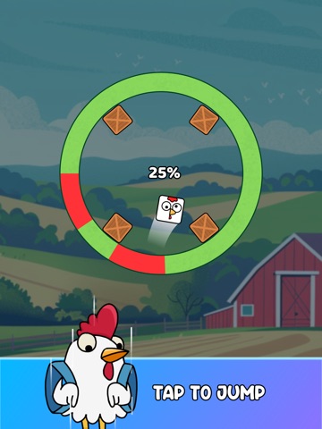 Chicken Jump Fun Challenge iPad screenshot