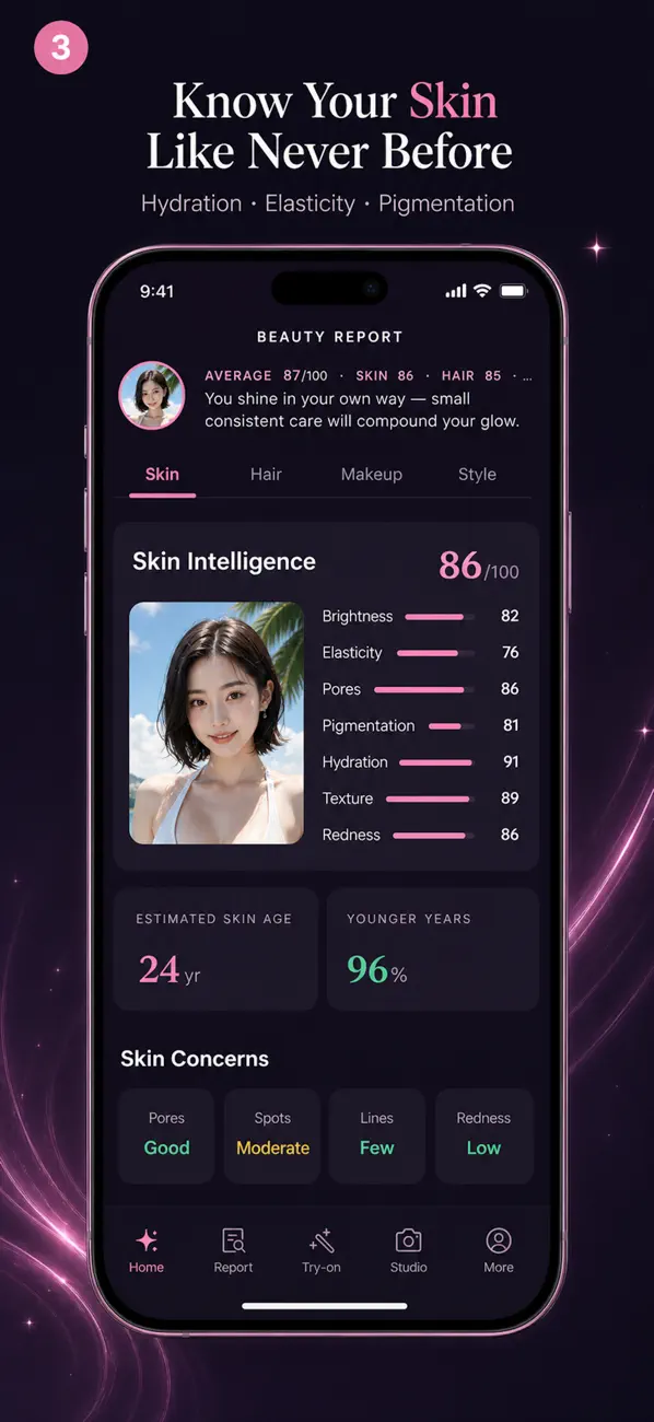 Screenshot #3 pour Lumora - Caméra IA Beauté