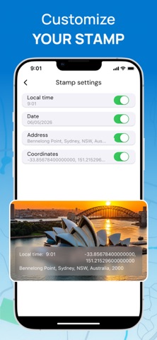 GPS Map Camera with Time Stamp screenshot