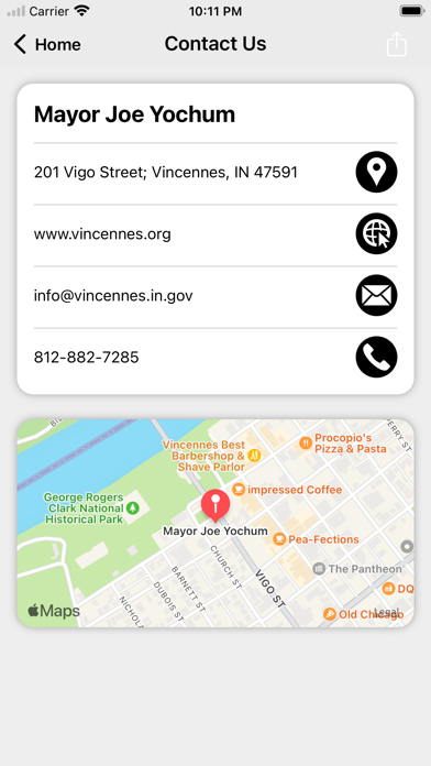 City Of Vincennes IN Screenshot