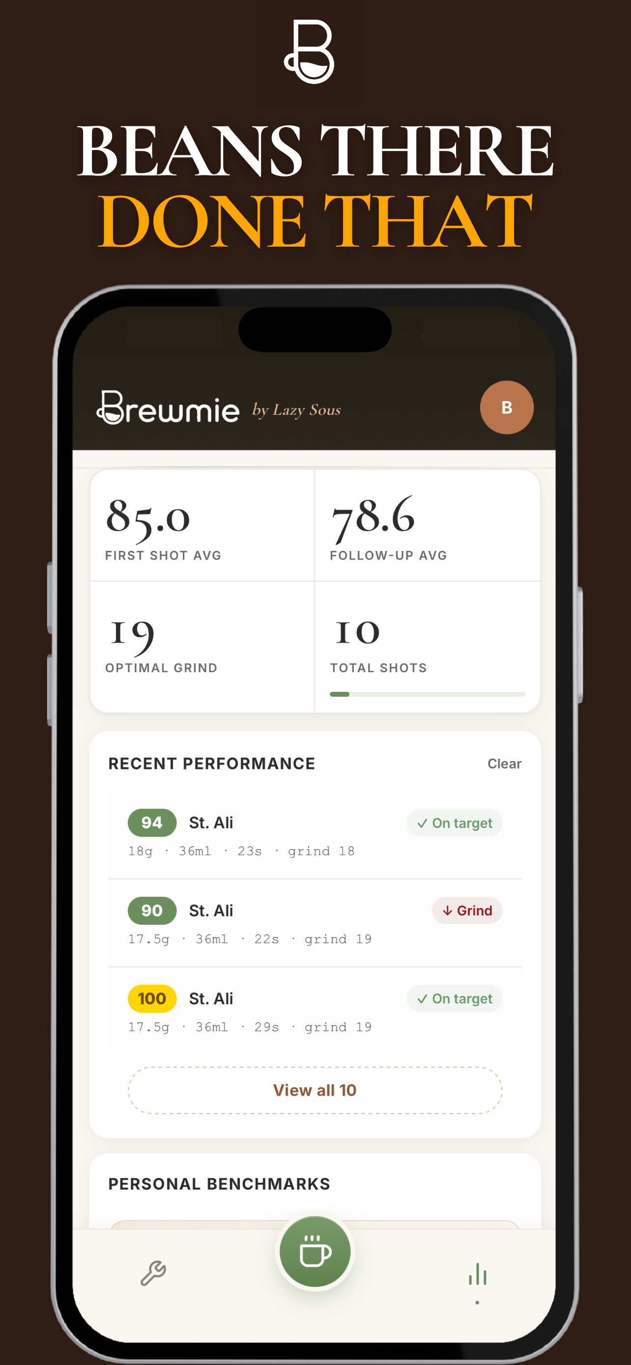 Brewmie: Espresso Shot Dial-In