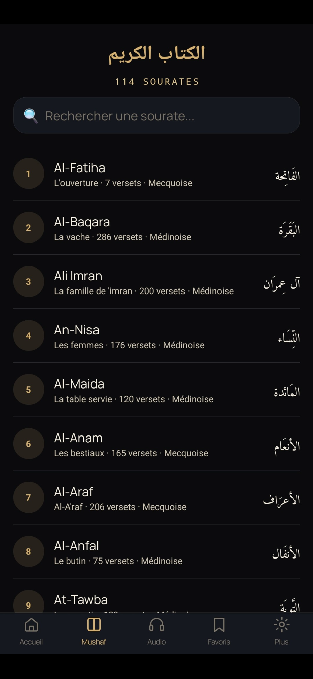 QuranFlow : Mémoriser Coran screenshot 3