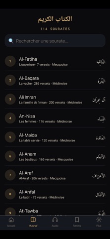 QuranFlow : Mémoriser Coran Screenshot 3 of 10