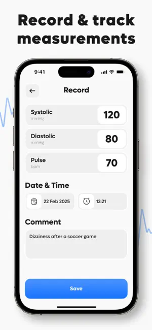 Blood Pressure and Heartbeat screenshot 2