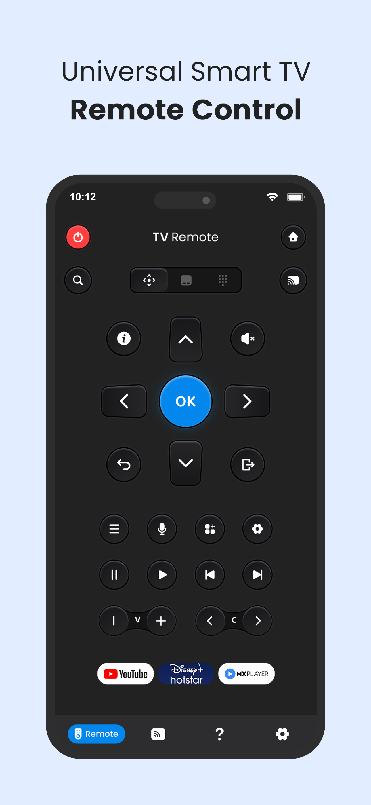 Universal TV Remote Control *