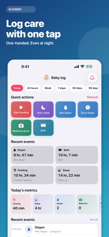 Closeby: Baby Tracker Screenshot 2 of 5