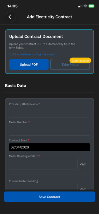 iMeter Reader: Meter Tracker Screenshot 6 of 10
