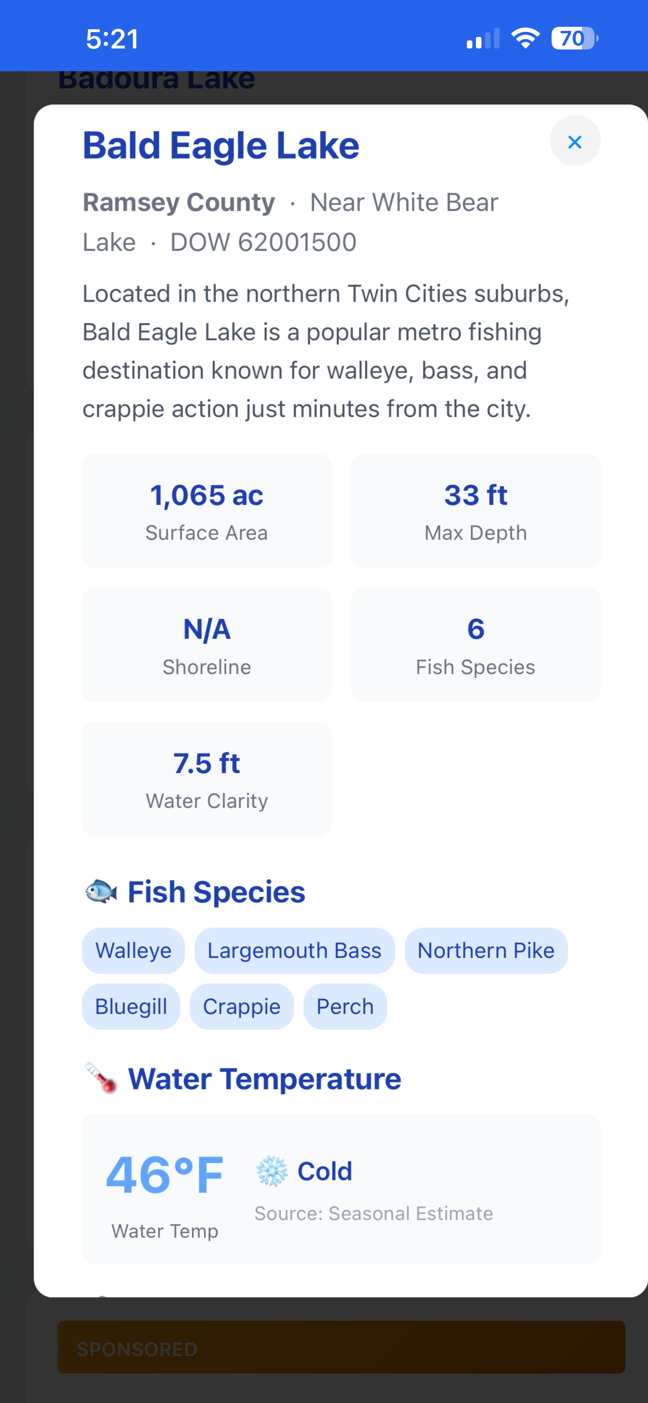 LakeTracker Pro MN Lakes