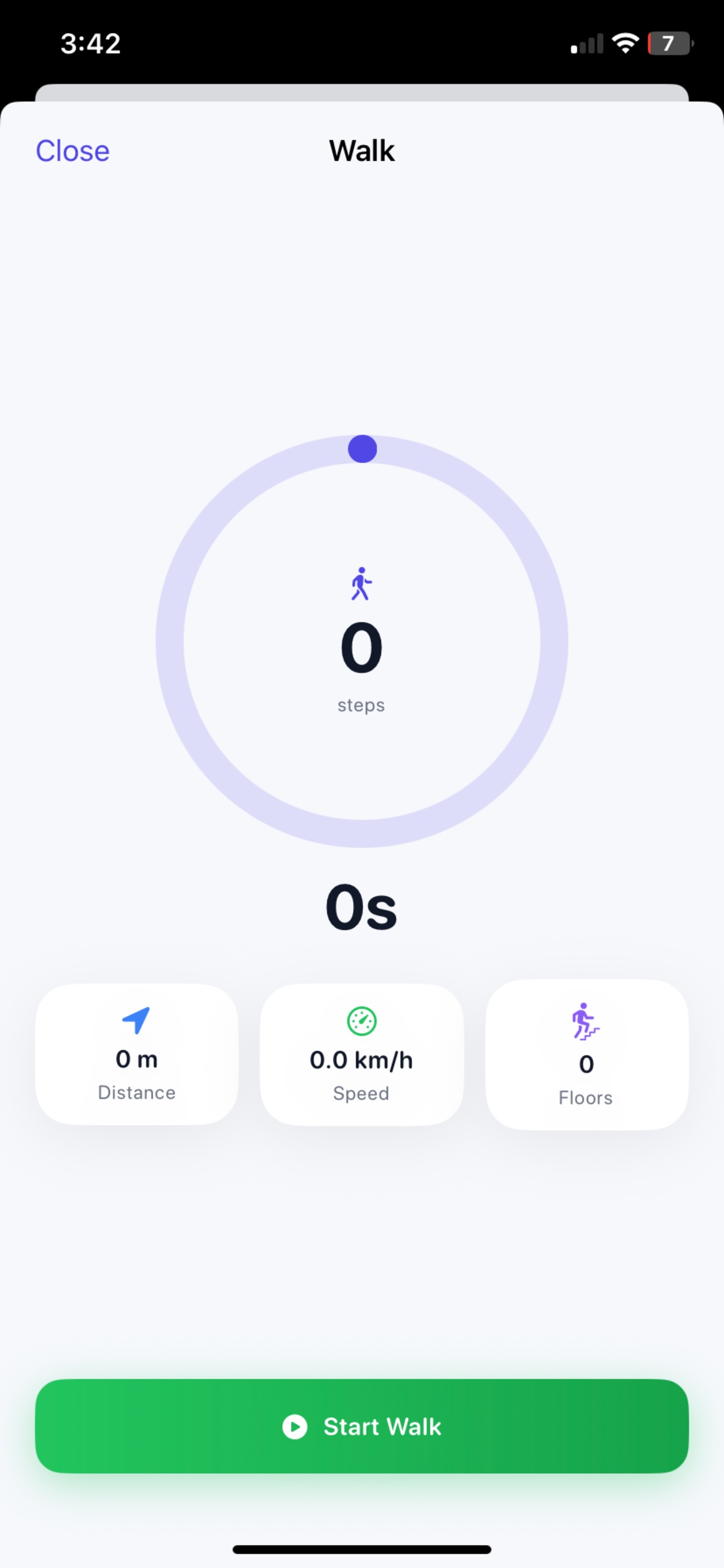 Screenshot 2 of Step App: Walk Tracker