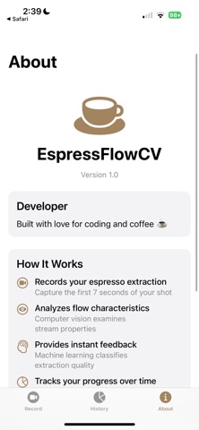 EspressFlowCV screenshot