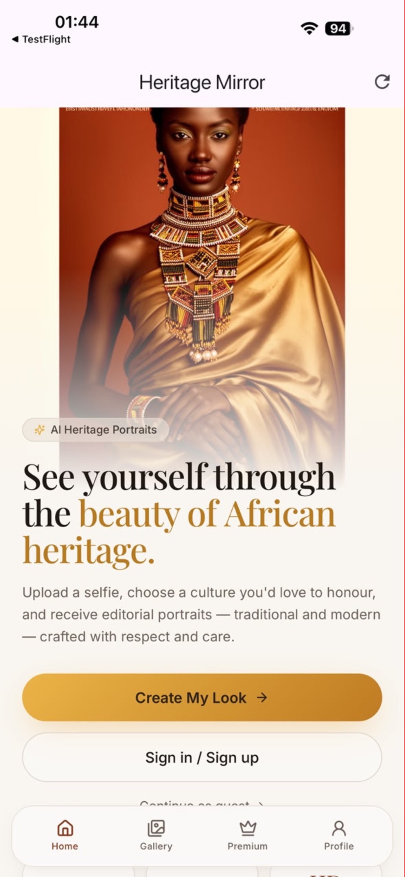 Heritage Mirror — home