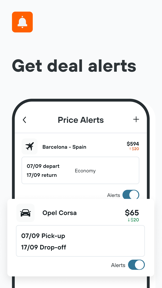 KAYAK: Flights, Hotels & Cars screenshot