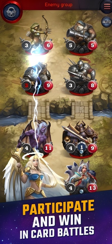Card Heroes: RPG Battle Ground screenshot 2