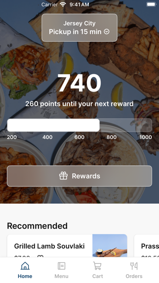 Efi's Gyro iPhone screenshot 1 - Food & Drink app