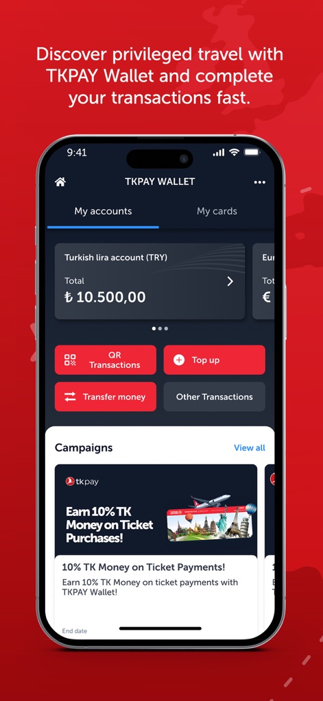 Turkish Airlines: Book Flights - スマート決済 TKPAY