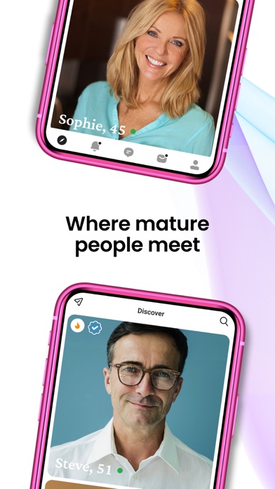 DateMyAge™ - Mature Dating 40+ Screenshot