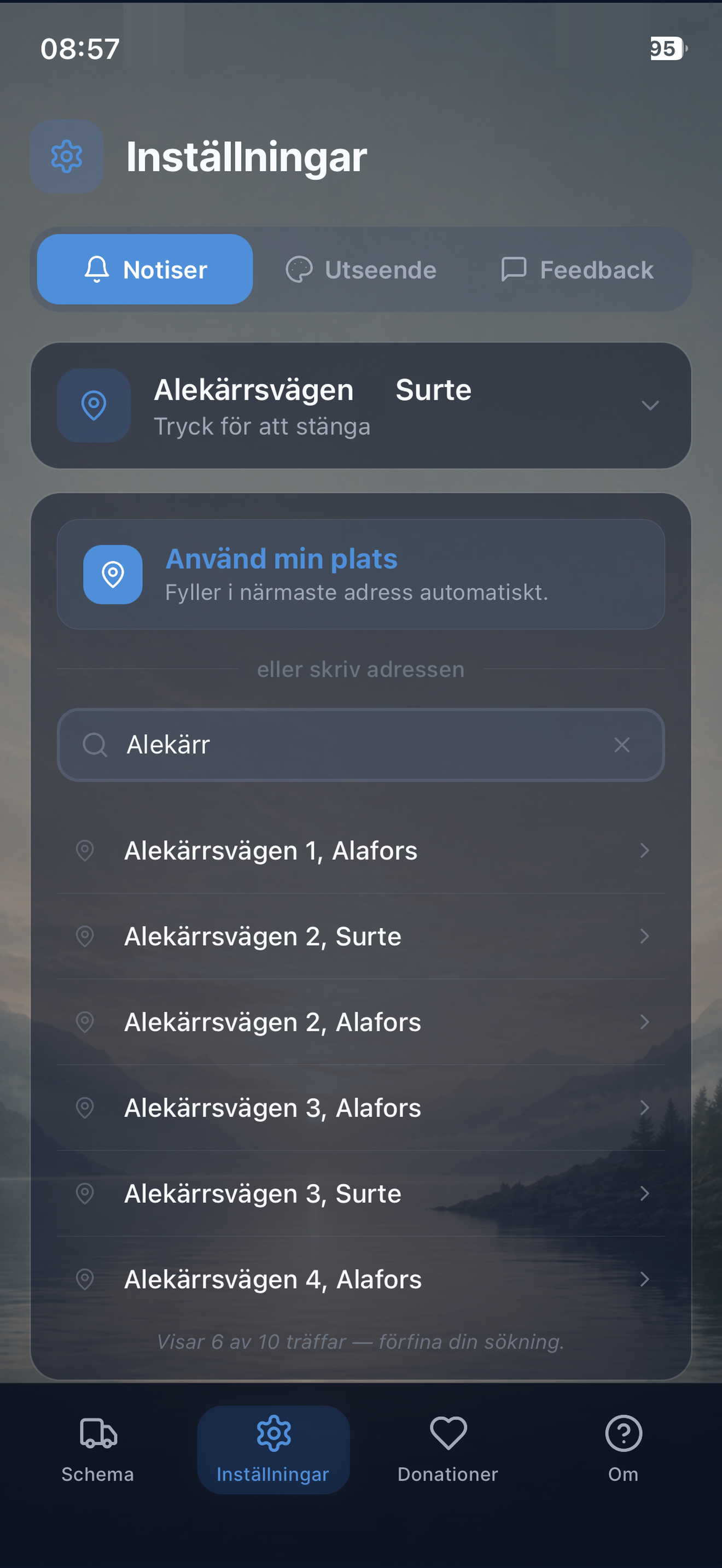 Hämtar Sopor
