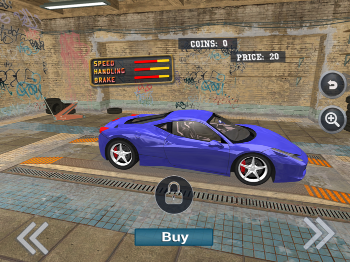 Real Impossible Sky Tracks Car