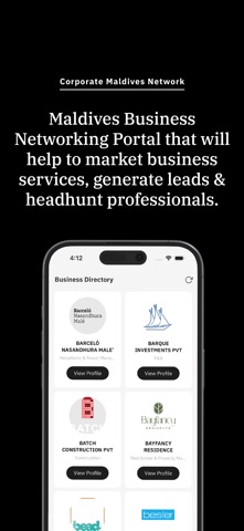 Corporate Maldives screenshot